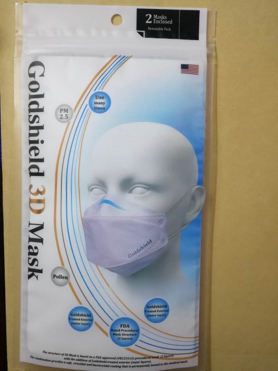 Goldshield 3DN95 medical mask